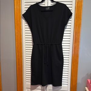 32 Degrees Black Dolman Sleeve Sheath Dress